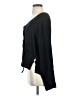 One 100% Viscose Black Long Sleeve Top Size XXS - photo 5