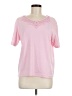 Cabin Creek Pink Short Sleeve Top Size M - photo 1