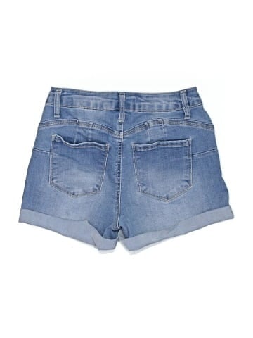 Wax Jean Denim Shorts (view 2)