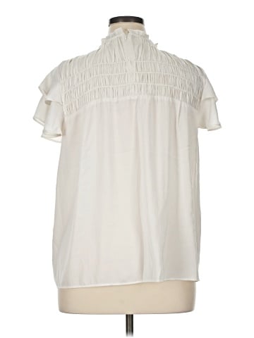 Ann Taylor Short Sleeve Blouse (view 2)