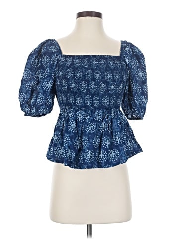 Dizzy Lizzy Short Sleeve Blouse (view 1)