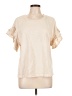 Current/Elliott 100% Cotton Tan Short Sleeve Top Size Lg (3) - photo 1