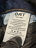 OAT Solid Blue Jeans Size 00 - photo 5