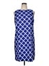 Alyx Graphic Blue Casual Dress Size 16 - photo 1
