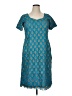 Unbranded Paisley Teal Casual Dress Size 1X (estimated) - photo 1