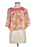 George 100% Polyester Pink 3/4 Sleeve Blouse Size L - photo 1