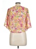 George 100% Polyester Pink 3/4 Sleeve Blouse Size L - photo 2
