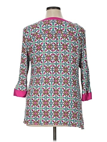 Molly & Isadora 3/4 Sleeve Blouse (view 2)