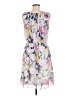 Robbie Bee 100% Polyester Floral Purple Casual Dress Size 8 - photo 2