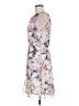 Robbie Bee 100% Polyester Floral Purple Casual Dress Size 8 - photo 5