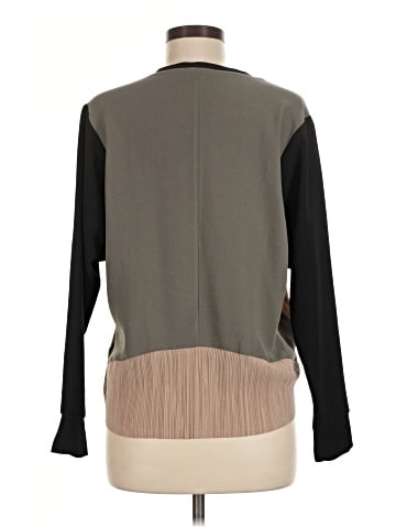 Zara W&B Collection Long Sleeve Blouse (view 2)
