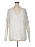 Lucky Brand Solid Ivory Pullover Sweater Size XL - photo 1