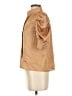 Ann Taylor 100% Polyester Tan Short Sleeve Blouse Size XS (petite) - photo 5
