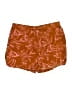 Jessica Simpson 100% Viscose Tropical Orange Shorts Size L - photo 1