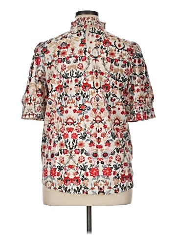 Ann Taylor LOFT Short Sleeve Blouse (view 2)