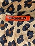 Simon Miller Animal Print Brown Short Sleeve Blouse Size Lg (III or 3) - photo 7