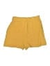 Walter Baker Solid Yellow Shorts Size L - photo 2
