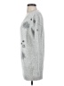 White House Black Market Stars Silver Pullover Sweater Size S - photo 5