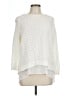 Lucky Brand 100% Cotton Ivory Pullover Sweater Size L - photo 1