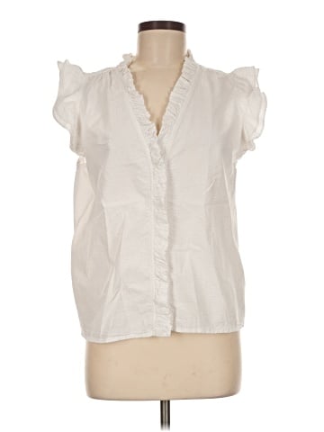 J.Crew Factory Store Short Sleeve Blouse (view 1)