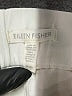 Eileen Fisher White Casual Pants Size M - photo 7