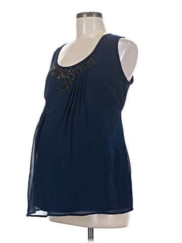 Motherhood Sleeveless Blouse (view 1)