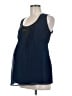 Motherhood 100% Polyester Blue Sleeveless Blouse Size Med Maternity - photo 1