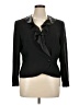 Maggy London 100% Polyester Black Blazer Size 16 - photo 1
