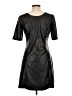MNG 100% Polyester Black Casual Dress Size 10 - photo 2