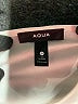 Aqua 100% Polyester Ivory Short Sleeve Top Size M - photo 7