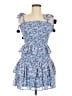 TCEC 100% Polyester Blue Casual Dress Size M - photo 1