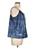 Vince Camuto 100% Polyester Blue Sleeveless Top Size L - photo 4