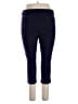 Rafaella Solid Blue Active Pants Size 16 - photo 2
