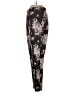 Slimming Options Floral Black Casual Pants Size S - photo 5