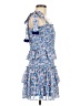 TCEC 100% Polyester Blue Casual Dress Size M - photo 4