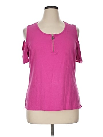 MICHAEL Michael Kors Short Sleeve Top (view 1)