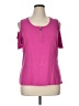 MICHAEL Michael Kors Pink Short Sleeve Top Size XL - photo 1