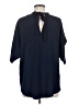 Angashion 100% Polyester Blue Short Sleeve Blouse Size M - photo 2