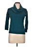 Cable & Gauge Teal Turtleneck Sweater Size L - photo 1
