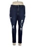 Old Navy Hearts Blue Jeans Size 16 - photo 1