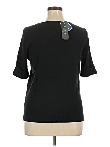Lauren by Ralph Lauren Short Sleeve T-Shirt (view 2)