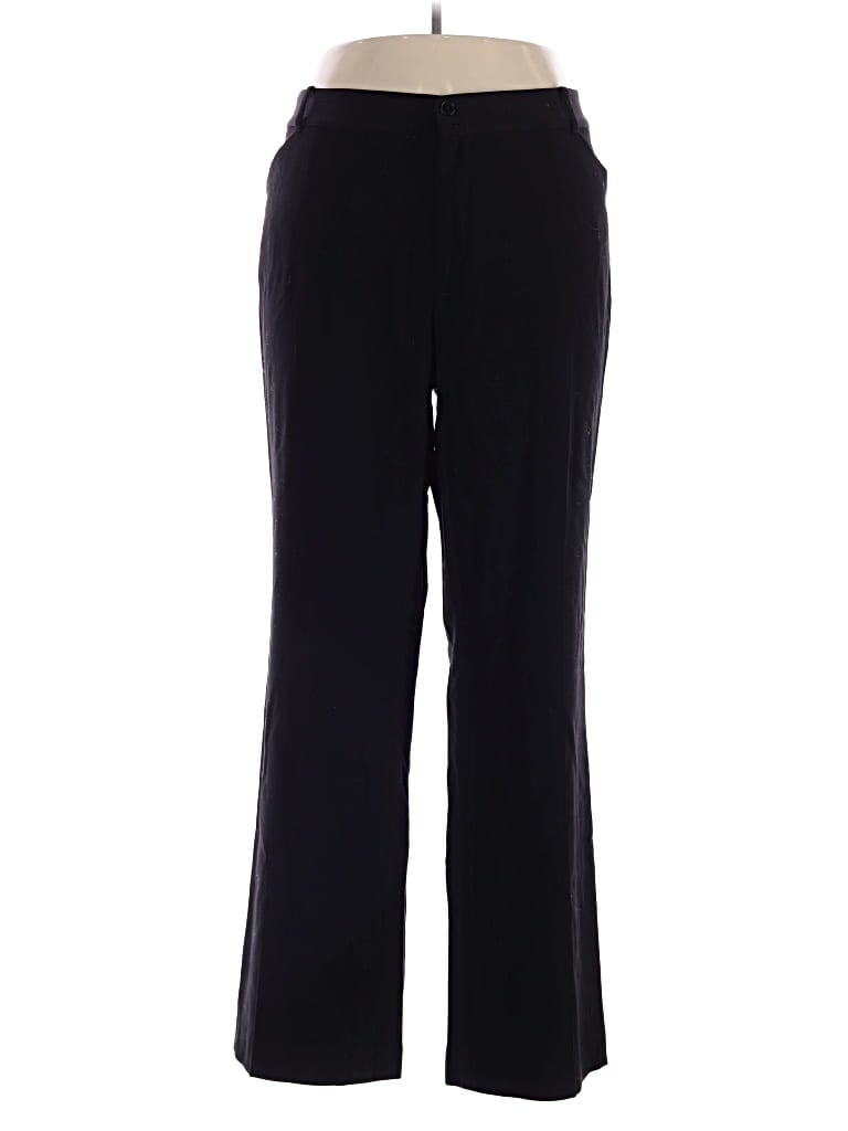 Pre-owned Polo Ralph Lauren Wool Pants In Black