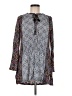 Akemi + Kin 100% Cotton Blue Long Sleeve Blouse Size M - photo 1