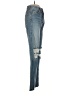 AGOLDE 100% Cotton Hearts Blue Jeans Size 24 waist - photo 4