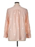 Ann Taylor LOFT Polka Dots Pink Long Sleeve Blouse Size 16 - photo 2