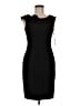 Calvin Klein Solid Black Cocktail Dress Size 6 - photo 1