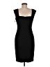 Calvin Klein Solid Black Cocktail Dress Size 6 - photo 2