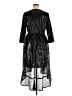 Lane Bryant 100% Polyester Black Cocktail Dress Size 14 - 16 Plus - photo 2