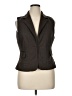 Coldwater Creek Brown Vest Size 16 - photo 1