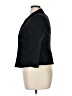 Ann Taylor LOFT 100% Cotton Black Blazer Size 14 - photo 5